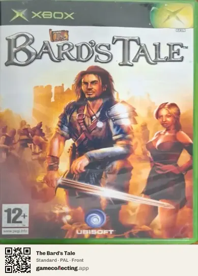 The Bard's Tale Xbox, PAL box front