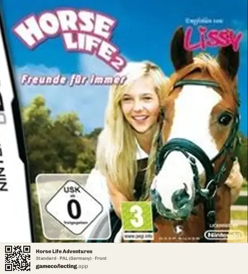Horse Life Adventures Nintendo DS, Germany box front