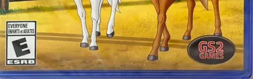Bibi & Tina at the Horse Farm, the ESRB box on its front