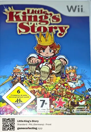 Little King's Story Nintendo Wii, Germany box front