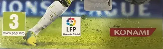 Pro Evolution Soccer 2012, the PEGI square on its front
