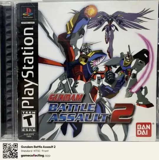 Gundam Battle Assault 2 PlayStation, NTSC box front