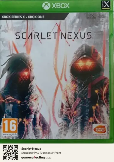 Scarlet Nexus Xbox Series X, Germany box front