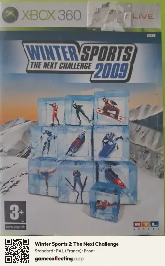 Winter Sports 2: The Next Challenge Xbox 360, France box front