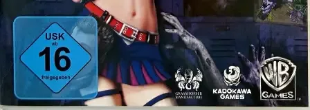 Lollipop Chainsaw, the USK square on its front