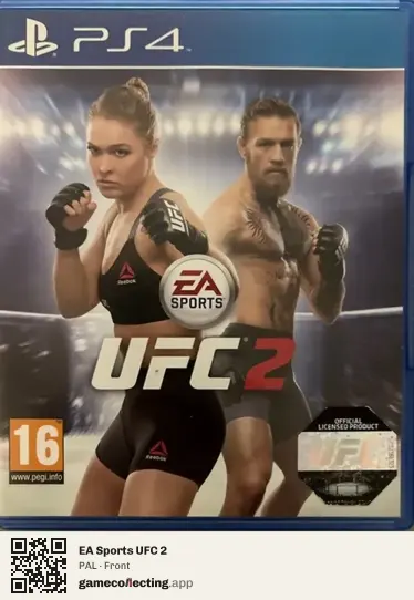 EA Sports UFC 2 PlayStation 4, PAL box front