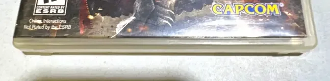 Dragon's Dogma, the ESRB box on its front