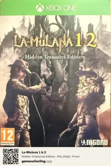 La-Mulana 1 & 2 Xbox One, Italy box front