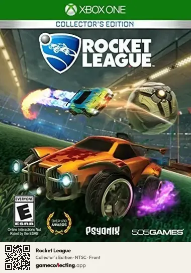 Rocket League Xbox One, NTSC box front