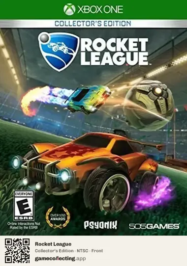 Rocket League Xbox One, NTSC box front