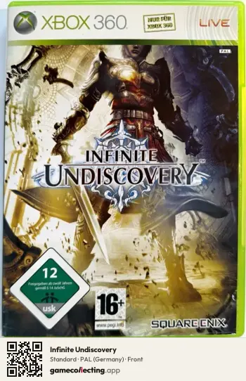 Infinite Undiscovery Xbox 360, Germany box front