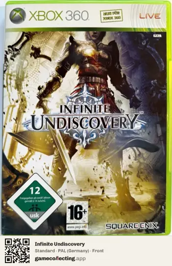 Infinite Undiscovery Xbox 360, Germany box front