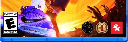 NBA 2K23, the ESRB box on its front