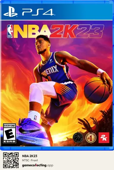 NBA 2K23 PlayStation 4, NTSC box front