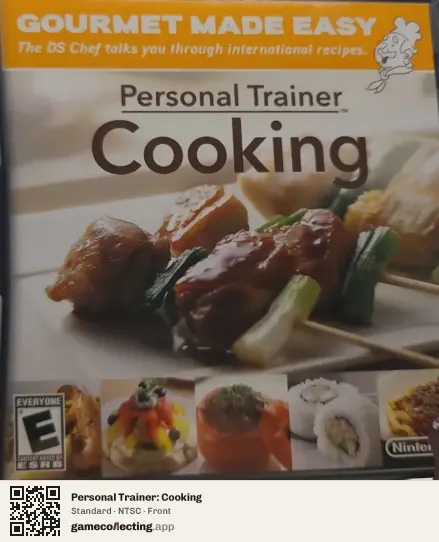 Personal Trainer: Cooking Nintendo DS, NTSC box front
