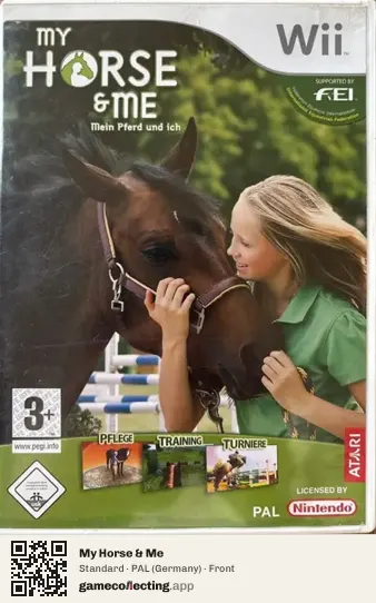 My Horse & Me Nintendo Wii, Germany box front