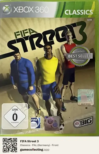 FIFA Street 3 Xbox 360, Germany box front