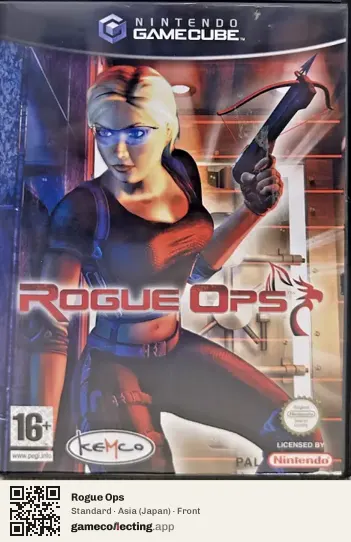 Rogue Ops Nintendo GameCube, Asia box front