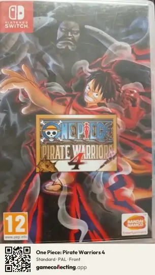 One Piece: Pirate Warriors 4 Nintendo Switch, PAL box front