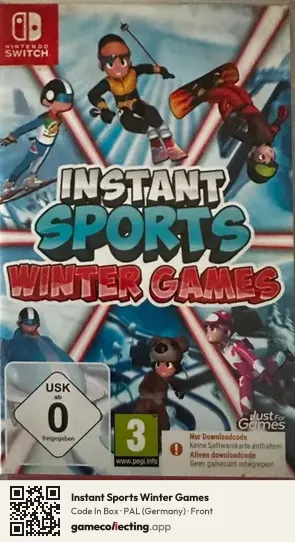 Instant Sports Winter Games Nintendo Switch, Germany box front