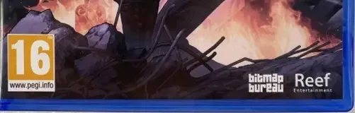 Terminator 2D: No Fate, the PEGI square on its front