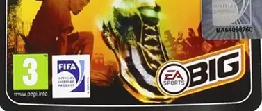 FIFA Street 2, the PEGI square on its front