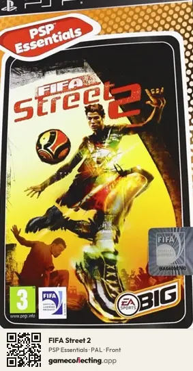 FIFA Street 2 PlayStation Portable, PAL box front