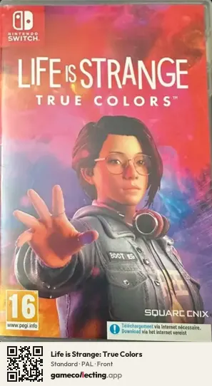 Life is Strange: True Colors Nintendo Switch, PAL box front