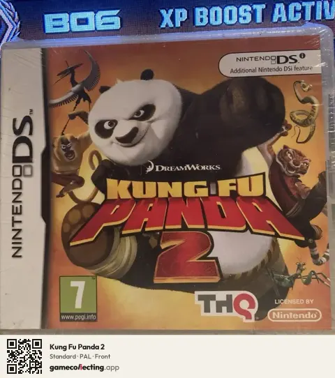 Kung Fu Panda 2 Nintendo DS, PAL box front