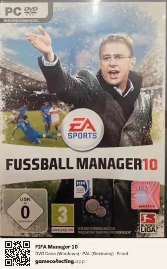 FIFA Manager 10 Computer, Germany box front