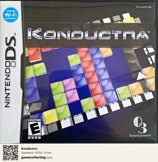 Konductra Nintendo DS, NTSC box front