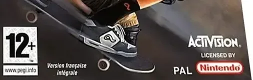 Tony Hawk's Downhill Jam, the PEGI square on its front