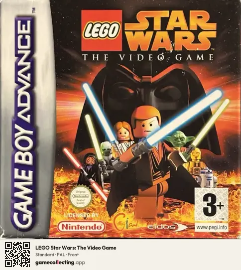 LEGO Star Wars: The Video Game Game Boy Advance, PAL box front
