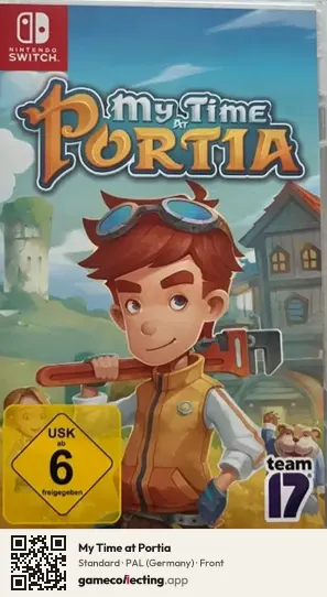 My Time at Portia Nintendo Switch, Germany box front
