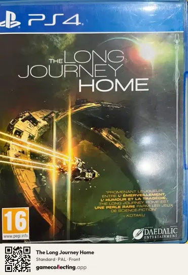 The Long Journey Home PlayStation 4, PAL box front