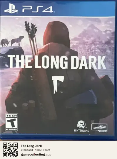 The Long Dark PlayStation 4, NTSC box front