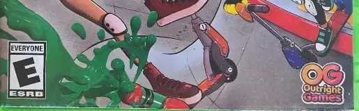 Crayola Scoot, the ESRB box on its front