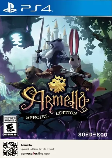 Armello PlayStation 4, NTSC box front