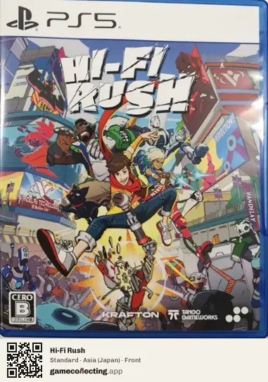 Hi-Fi Rush PlayStation 5, Asia box front