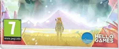 No Man's Sky, the PEGI square on its front