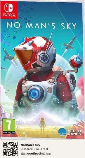 No Man's Sky Nintendo Switch, PAL box front