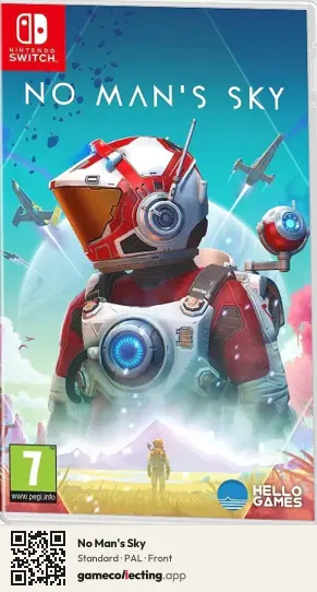 No Man's Sky Nintendo Switch, PAL box front