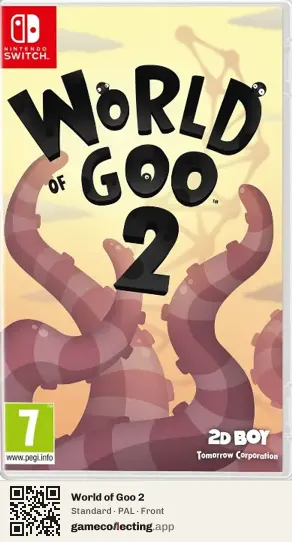 World of Goo 2 Nintendo Switch, PAL box front