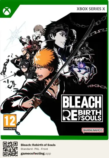 Bleach: Rebirth of Souls Xbox Series X, PAL box front