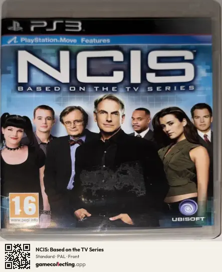 NCIS: Based on the TV Series PlayStation 3, PAL box front