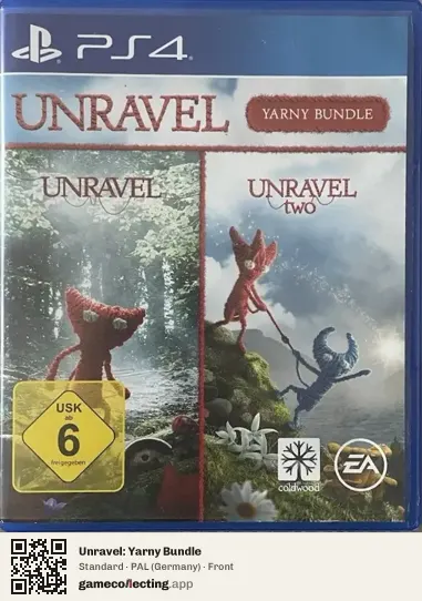 Unravel: Yarny Bundle PlayStation 4, Germany box front