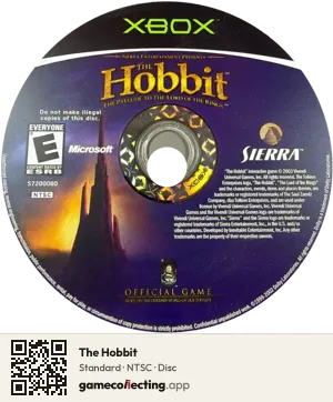 The Hobbit Xbox, NTSC disc