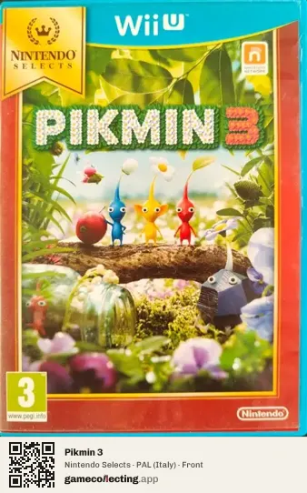 Pikmin 3 Nintendo Wii U, Italy box front