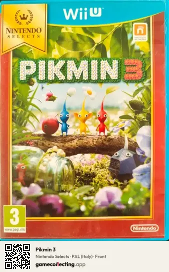 Pikmin 3 Nintendo Wii U, Italy box front