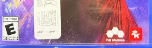 PGA Tour 2K23, the ESRB box on its front